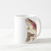 Regenbogenforelle-Tasse Kaffeetasse (VorderseiteRechts)