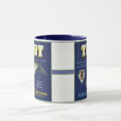 Regenbogenforelle-Tasse Tasse (Zentrum)