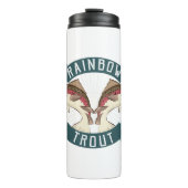 Regenbogenforelle Thermosbecher (Vorderseite)