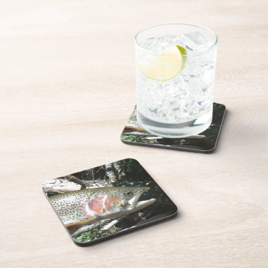 Regenbogenforelle Untersetzer (Rechte Seite)