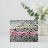 Regenbogenforelle von PatternWear© Postkarte (Stehend Vorderseite)