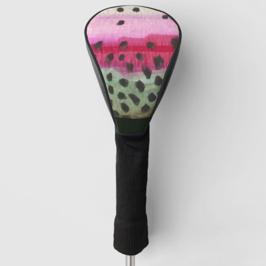 Regenbogenforellen Fischerei und Ichthyologie Golf Headcover (Vorderseite)