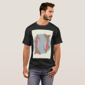 Regenbogenforellen-Fischillustration T-Shirt (Vorne ganz)