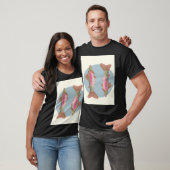 Regenbogenforellen-Fischillustration T-Shirt (Unisex)