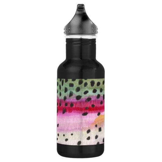 Regenbogenforellenfischerei, Angeln Trinkflasche (Rechts)