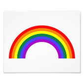 Regenbogenform Fotodruck (Vorne)