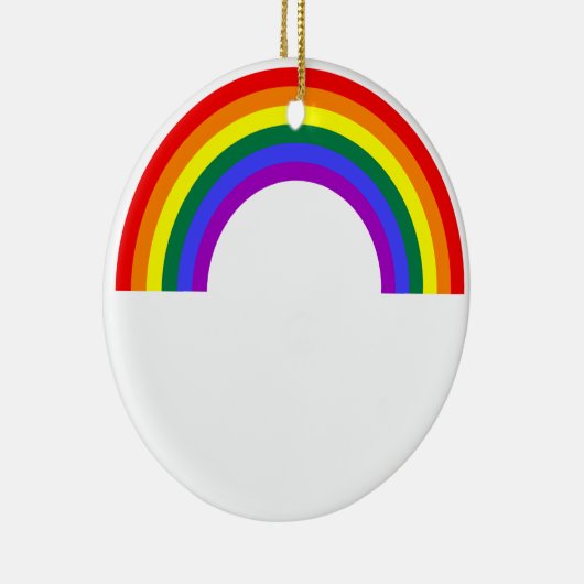 Regenbogenform Keramikornament (Rechts)