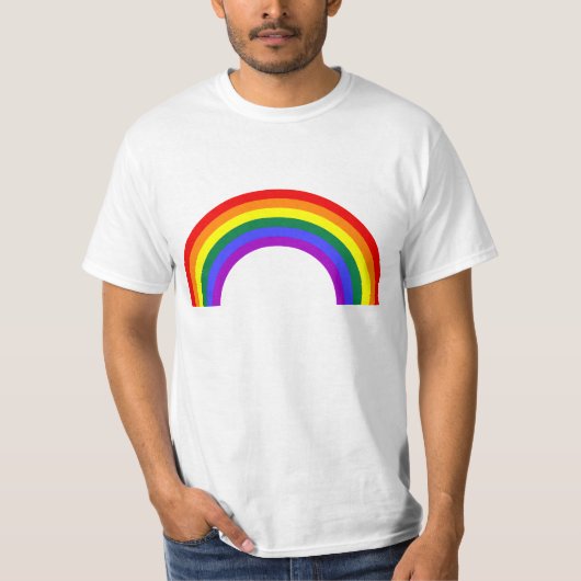 Regenbogenform T-Shirt (Vorderseite)