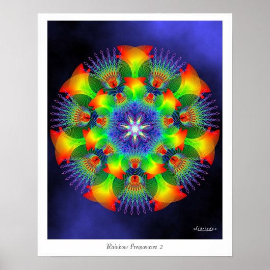 Regenbogenfrequenzen 2 Poster (Vorne)
