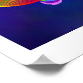 Regenbogenfrequenzen 5 Poster (Ecke)