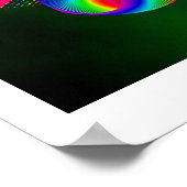 Regenbogenfrequenzen 7 Poster (Ecke)