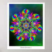 Regenbogenfrequenzen 7 Poster (Vorne)