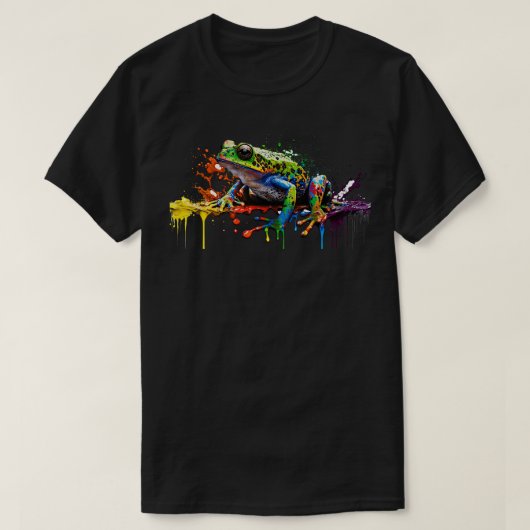 Regenbogenfrosch T-Shirt (Design vorne)