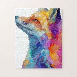 Regenbogenfuchs Puzzle