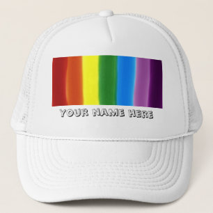 Regenbogenfüllung, Ihr Name hier Truckerkappe