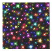 Regenbogenfunken im Weltraum Würfel (Vorderseite)