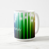 Regenbogenfunktur kaffeetasse (VorderseiteRechts)