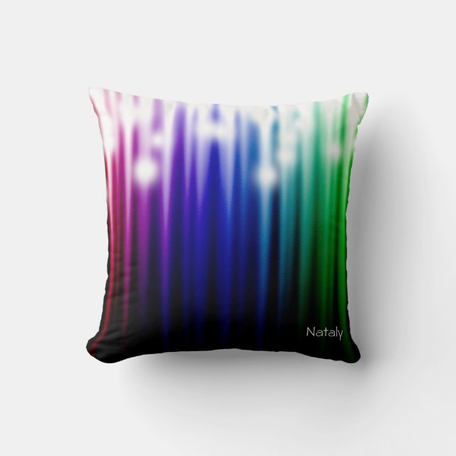 Regenbogenfunktur   kissen (Vorderseite)