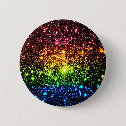 Regenbogengalaxie Button (Vorderseite)