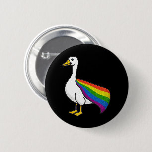 Regenbogengans LGBTQ Stolz Schwul Transgender LGBT Button