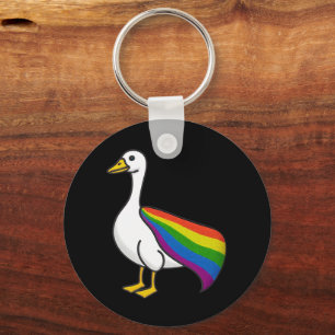 Regenbogengans LGBTQ Stolz Schwul Transgender LGBT Schlüsselanhänger