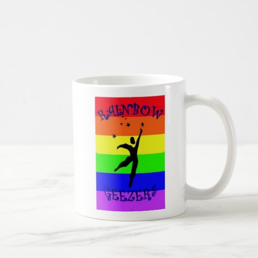 Regenbogengeezers-Logo Kaffeetasse (Rechts)