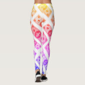 Regenbogengeld Leggings (Rückseite)
