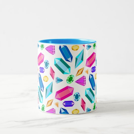 Regenbogengemische Zweifarbige Tasse (Mittel)