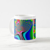 Regenbogengenerator - Fraktal Kaffeetasse (Vorderseite Links)
