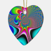 Regenbogengenerator - Fraktal Keramikornament (Links)