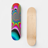 Regenbogengenerator - Fraktal Skateboard (Vorderseite)