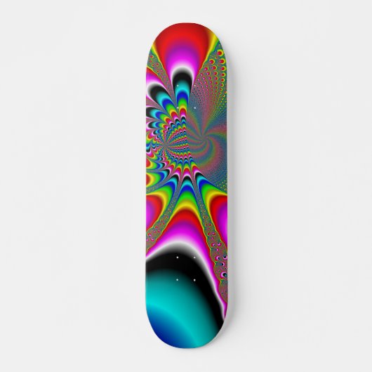 Regenbogengenerator - Fraktal Skateboard (Vorne)