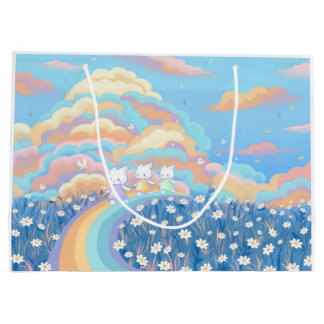 Regenbogengeschenktaschen Große Geschenktüte