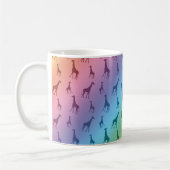 Regenbogengiraffen Kaffeetasse (Links)