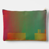 Regenbogenglitte Zubehörtasche (Rückseite)