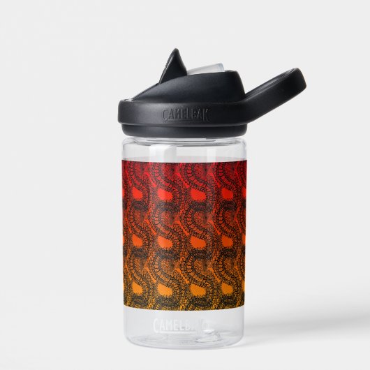 Regenbogengradiolin Trinkflasche (Links)