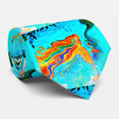 Regenbogenhaar-Krawatte Krawatte (Gerollt)