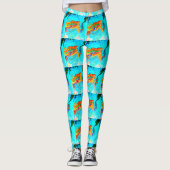Regenbogenhaar Leggings (Vorderseite)