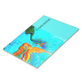 Regenbogenhaar Notizblock (angewinkelt)