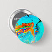 Regenbogenhaarknopf Button (Vorne & Hinten)