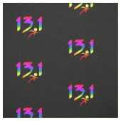 RegenbogenHalbmarathon 13,1 Stoff (Muster)