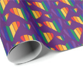 Regenbogenhalbmesser Geschenkpapier (Rolleneckpunkt)