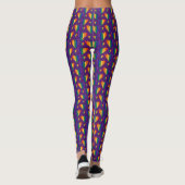 Regenbogenhalbmesser Leggings (Rückseite)