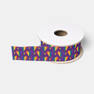Regenbogenhalbmesser Ripsband