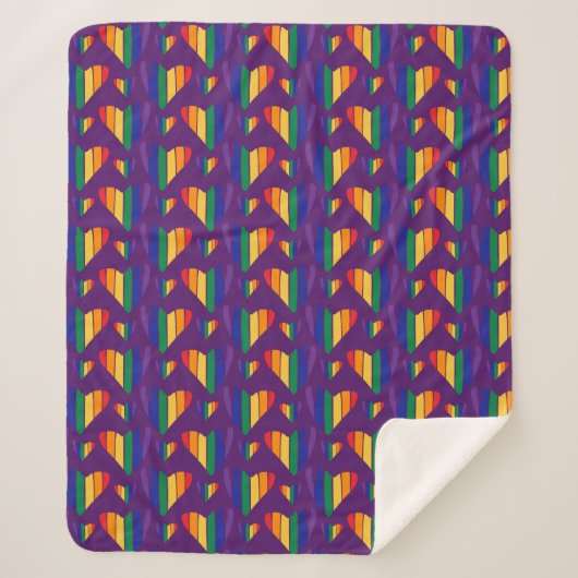 Regenbogenhalbmesser Sherpadecke (Vorderseite)