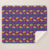 Regenbogenhalbmesser Sherpadecke (Vorderseite (Horizontal))