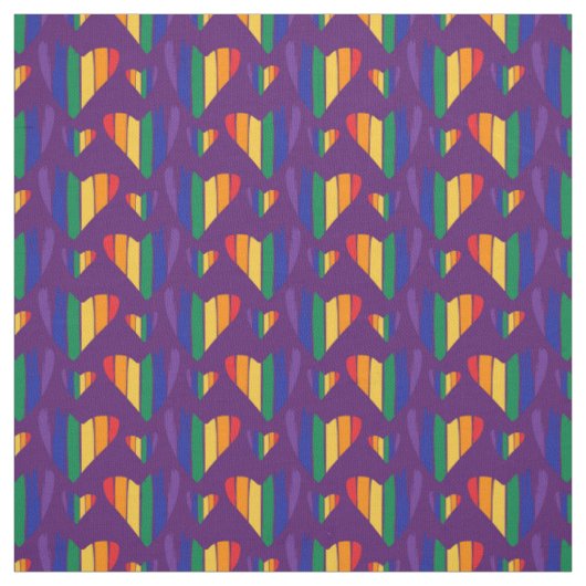 Regenbogenhalbmesser Stoff (Muster)
