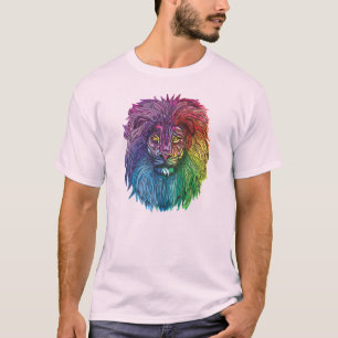 Regenbogenhalbmesser T-Shirt