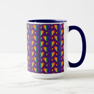 Regenbogenhalbmesser Tasse