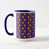 Regenbogenhalbmesser Tasse (Links)